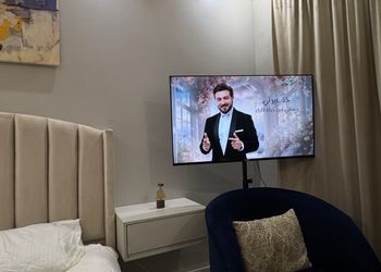 استديو بسرير ماستر وجلسة جانبية 