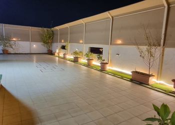 استراحة ببيت شعر وجلسة خارجية