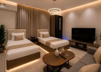 استديو بدخول ذاتي وسرير مريح 