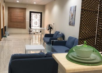 فيلا بغرفتين نوم و جلسة خارجية 