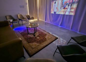 استراحة بغرفه نوم وصالة أنيقة