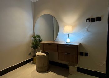 شقة بدخول ذاتي وتصميم هادئ