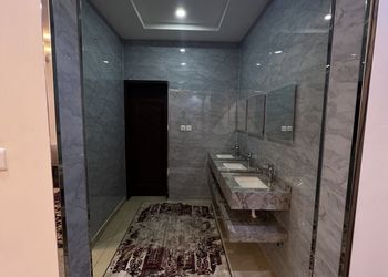 استراحة بمجلس وبأثاث مريح وبسيط 