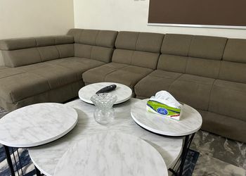 شقة بغرفة نوم وغرفة معيشة 