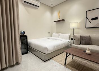 استديو بدخول ذاتي وسرير مريح 