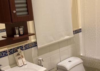 منتجع فندقي بجلسات خارجية مشتركة