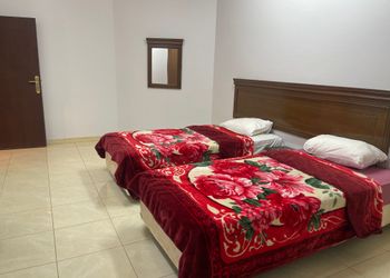 شقة بغرفتين نوم وصالة جلوس
