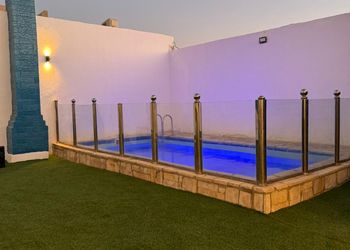 شاليه بمجلس وجلسة خارجية 