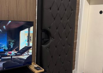 استديو أنيق بسرير ماستر وجلسة جانبية 