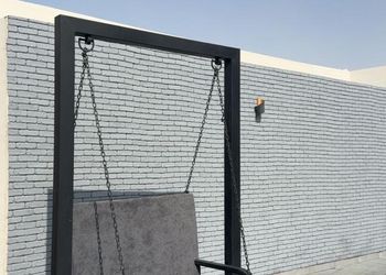 شاليه بغرفة نوم مطلة على المسبح 