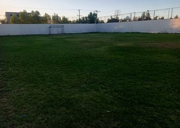 استراحة بملعب كرة قدم 