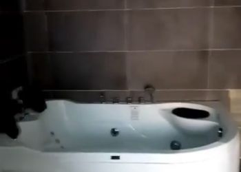 شاليه بغرفة نوم مطلة على المسبح