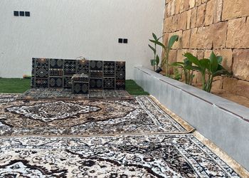 شاليه بتصميم انيق و هادئ