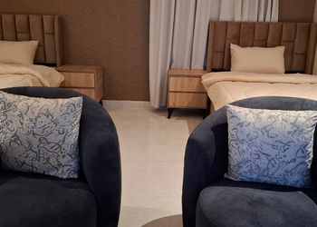 استديو بسريرين فردية و دخول ذاتي