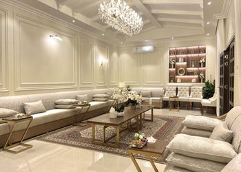 استراحة بمسطح اخضر وجلسة