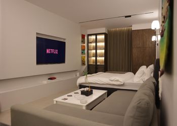 استديو بدخول ذاتي وسرير مريح 