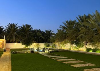 مزرعة بأجواء مميزة وجلسة خارجية 