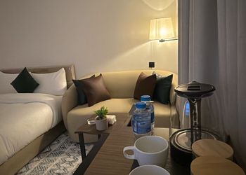 استديو بدخول ذاتي وتصميم هادئ 