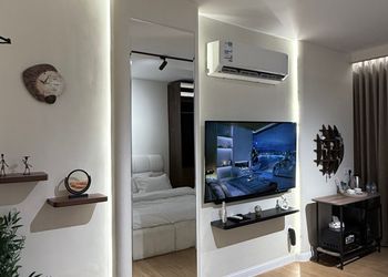 استديو هادئ بسرير ماستر