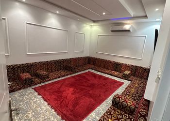 شالية بمجلس ومسبح العاب مائية