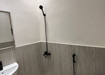 شقة بغرفة معيشة وغرفة نوم 