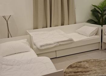 شقة بصالة وغرفتين نوم دخول ذاتي