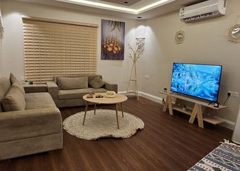 شقة بتصميم بوهيمي ودخول ذاتي