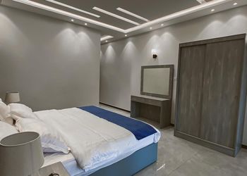 شاليه بمسطح اخضر