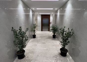 استديو مودرن مع جلسة خارجية