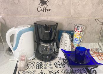 شقة بجلسة خارجية وغرفتين نوم 
