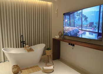 شقة بتصميم أنيق ودخول ذاتي 