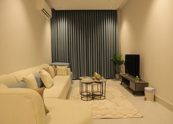 شقة بتصميم أنيق ودخول ذاتي 