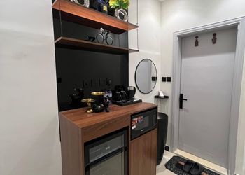 استديو بتصميم فاخر وسرير مريح