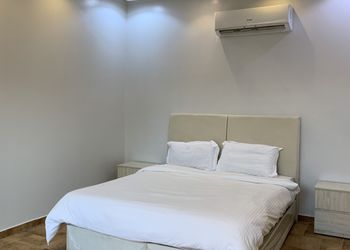 شاليه بمسبح وألعاب مائية