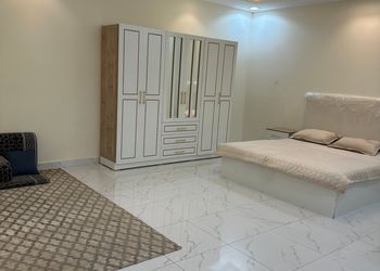 شاليه بألعاب مائية وجلسة خارجية