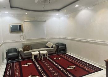 شقة بغرفة معيشة وغرفة نوم 