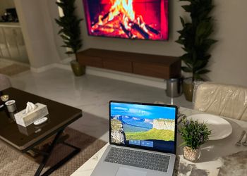 شقة بدخول ذاتي وتصميم هادئ 