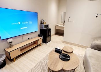 استديو بدخول ذاتي وسرير مريح 