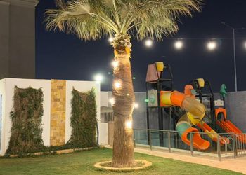 شاليه بالعاب رميله