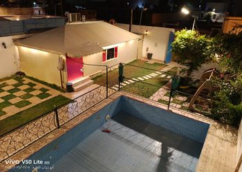 شاليه بجلسة خارجية وأجواء ممتعة 