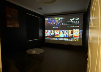 غرفتين نوم وصاله وغرفة سينما