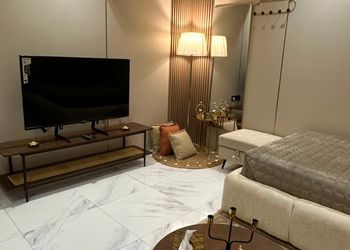 استديو بسرير ماستر وجلسة جانبية
