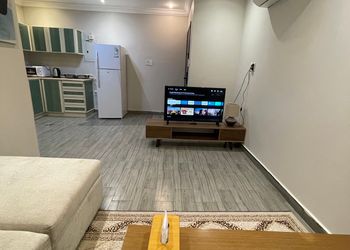 شقة بصاله وغرفتين نوم