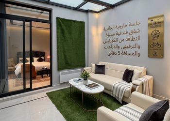 استديو بسرير فردي وجلسة 