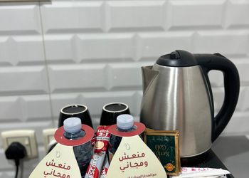 شقة بغرفة معيشة وغرفتين نوم 