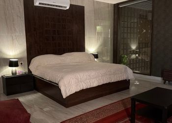 فيلا بصالة أنيقة وغرف نوم مريحة 