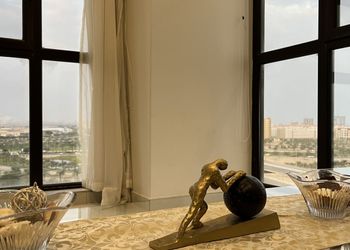 شقة بإطلالة مميزة على مدينة 