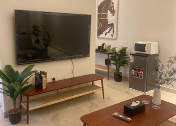 استديو بسرير ماستر وجلسة جانبية 