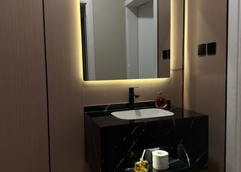 شقة بدخول ذاتي وتصميم هادئ 