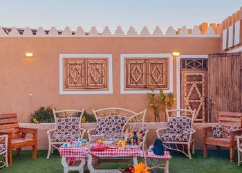 استراحة بمجلس بطابع تراثي